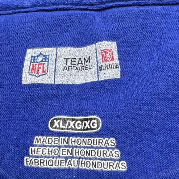 Buffalo Bills Lesean McCoy Shirt Mens XL Blue Pullover Short Sleeve MHL Logo - Picture 12 of 12